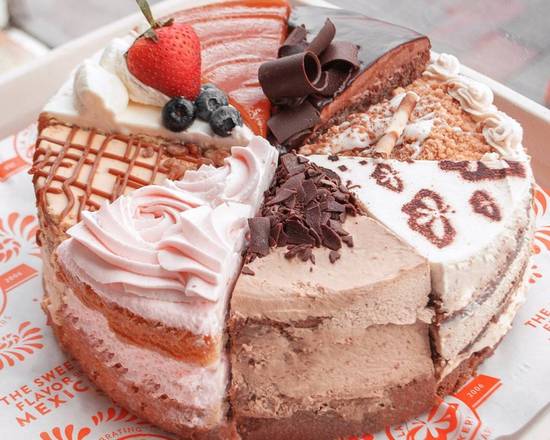 Order Cake Variety Sampler food online from La Monarca Bakery store, Whittier on bringmethat.com