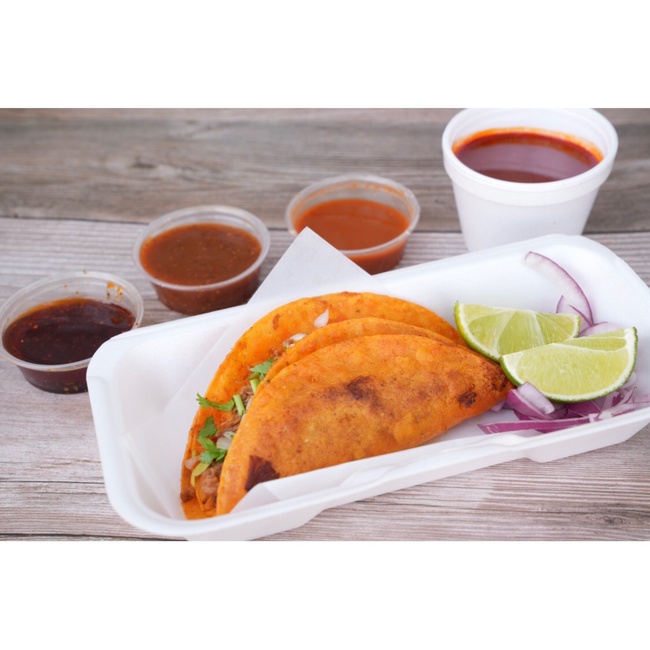 Order Taco Dorado food online from Pepe Red Tacos store, Harbor City on bringmethat.com