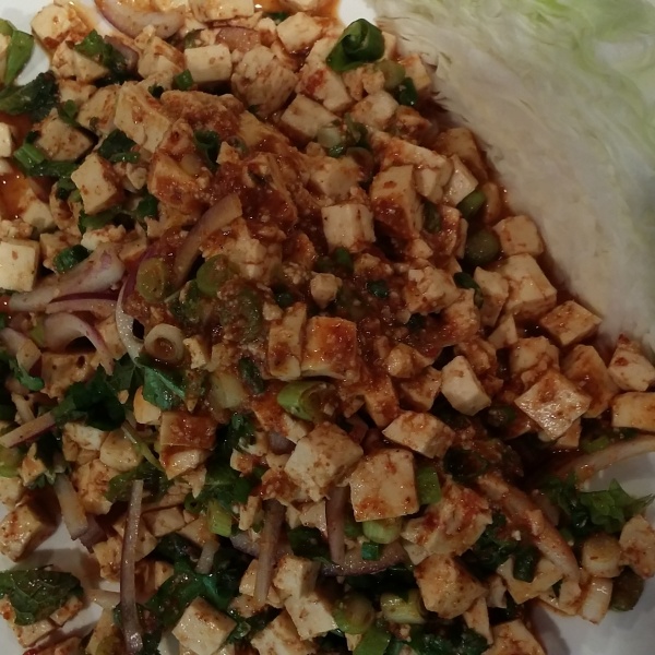 Order Tofu Larb Salad food online from Life Thai Fusion store, Santa Clarita on bringmethat.com