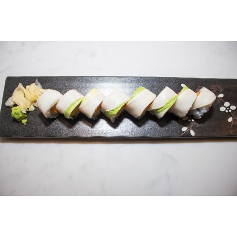 Order Snow White Roll food online from Chikara Sushi & Asian Fusion store, Phoenixville on bringmethat.com