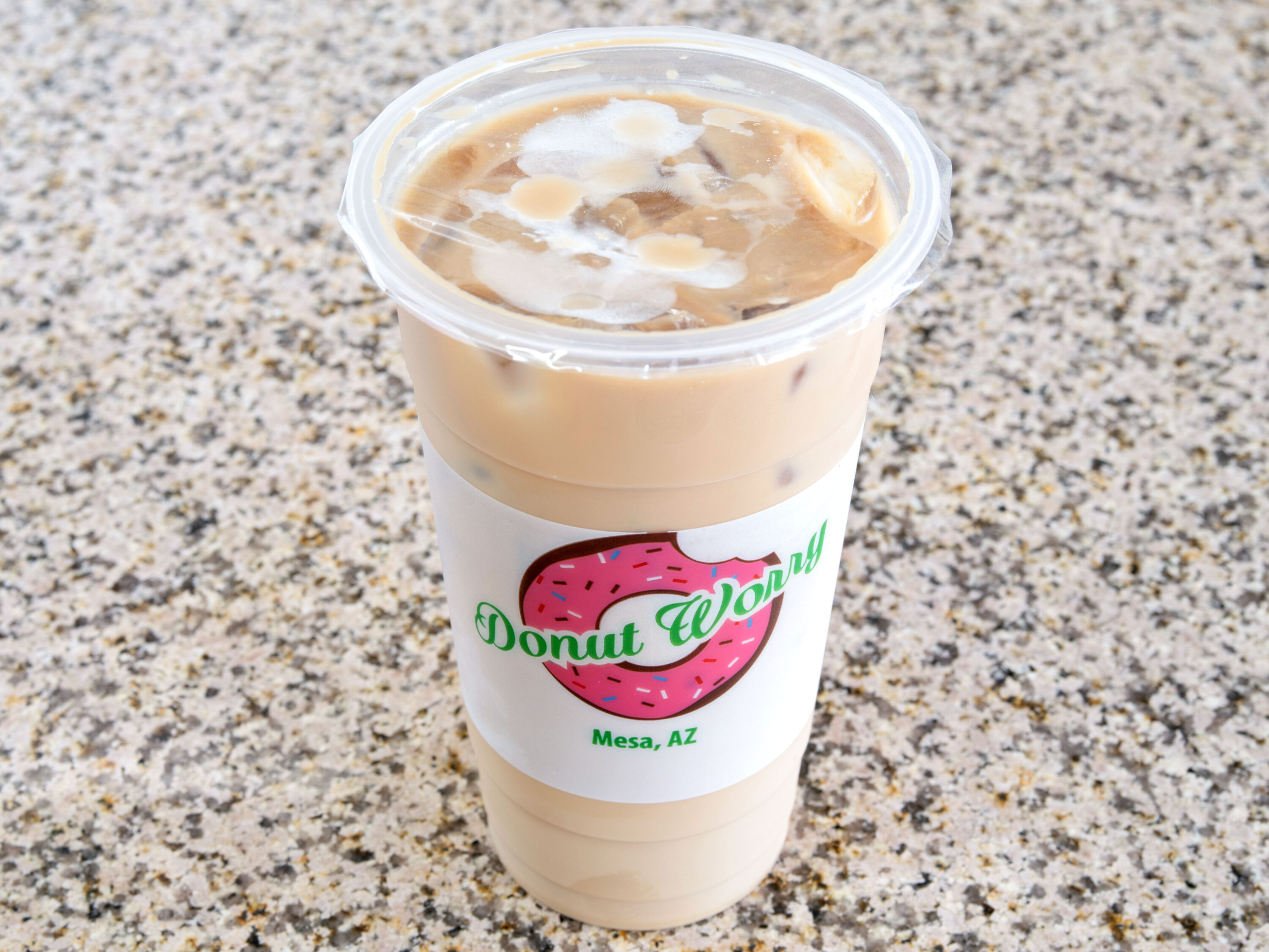 Order Ice Blended Drink food online from Donut Worry Coffee & Smoothies store, Mesa on bringmethat.com