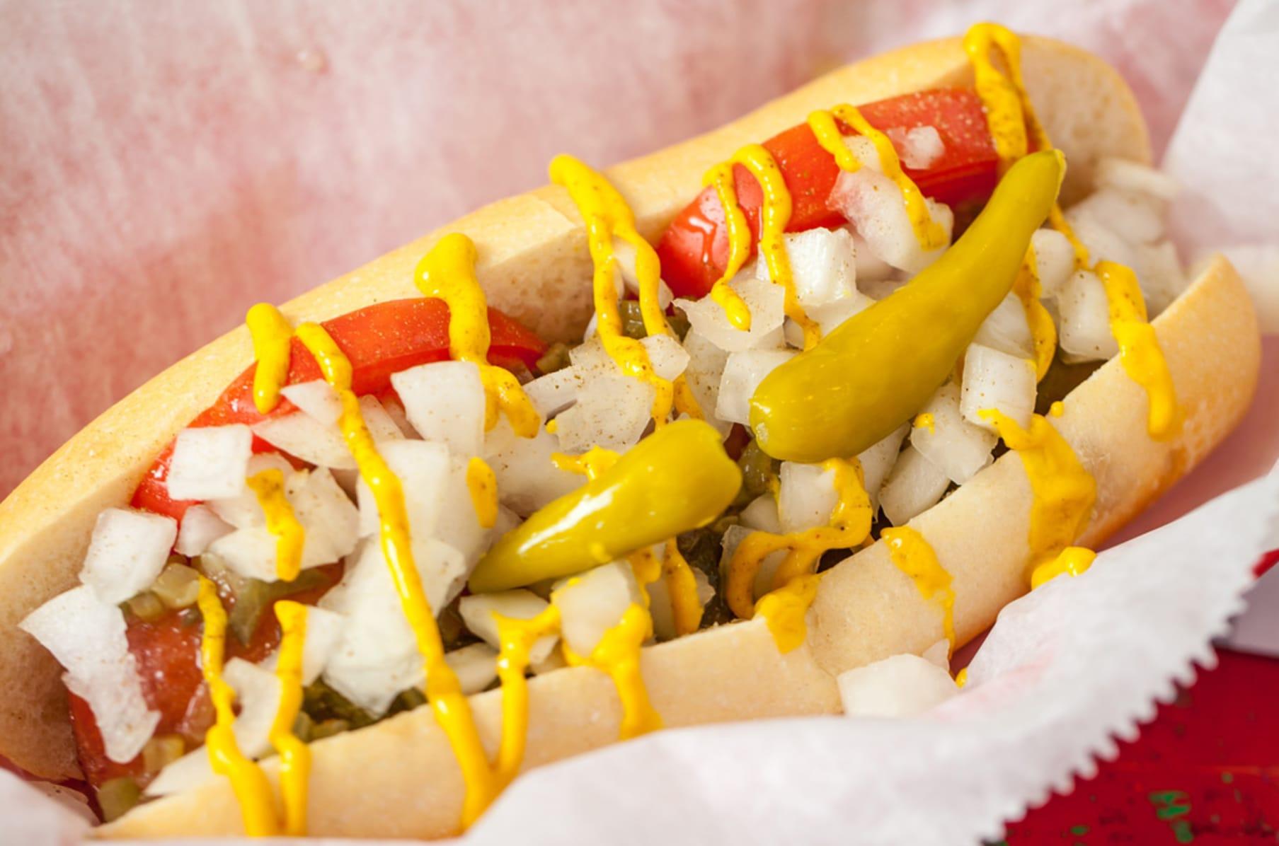 Order Chicago Dog food online from Steve Hot Dogs Tower Grove store, Saint Louis on bringmethat.com