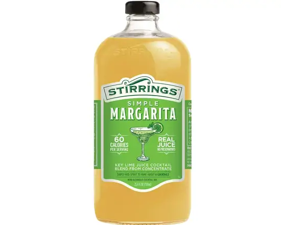 Order Stirrings All Natural Margarita Mix (750 ml) food online from Sousa Wines & Liquors store, Mountain View on bringmethat.com