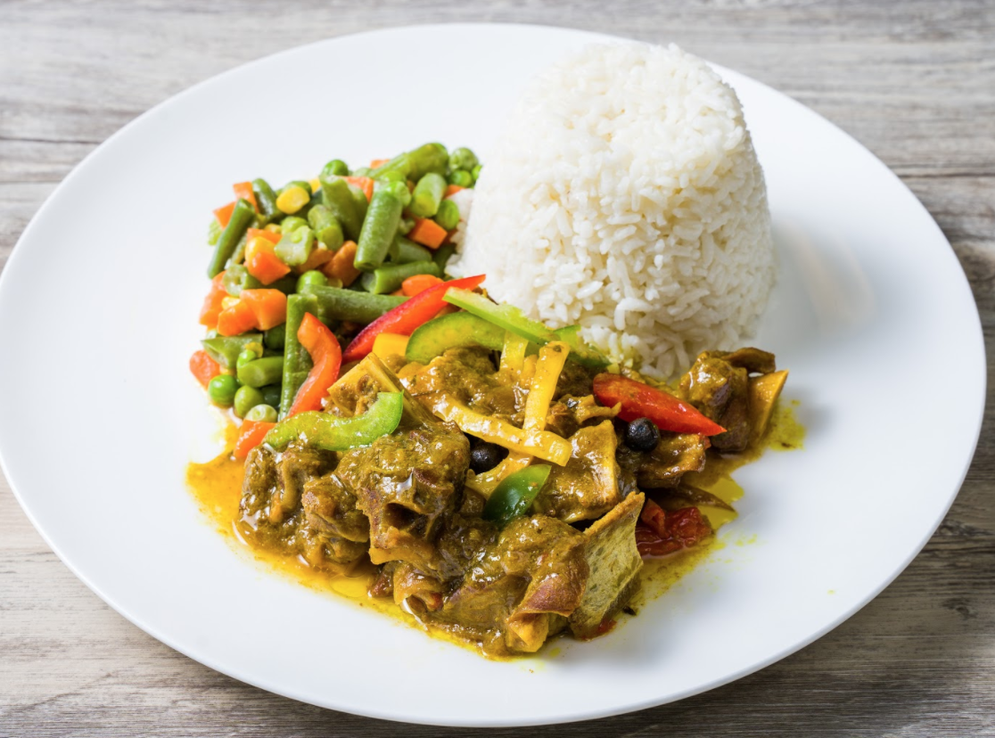 Order Curry Goat food online from Country Kitchen store, New Rochelle on bringmethat.com