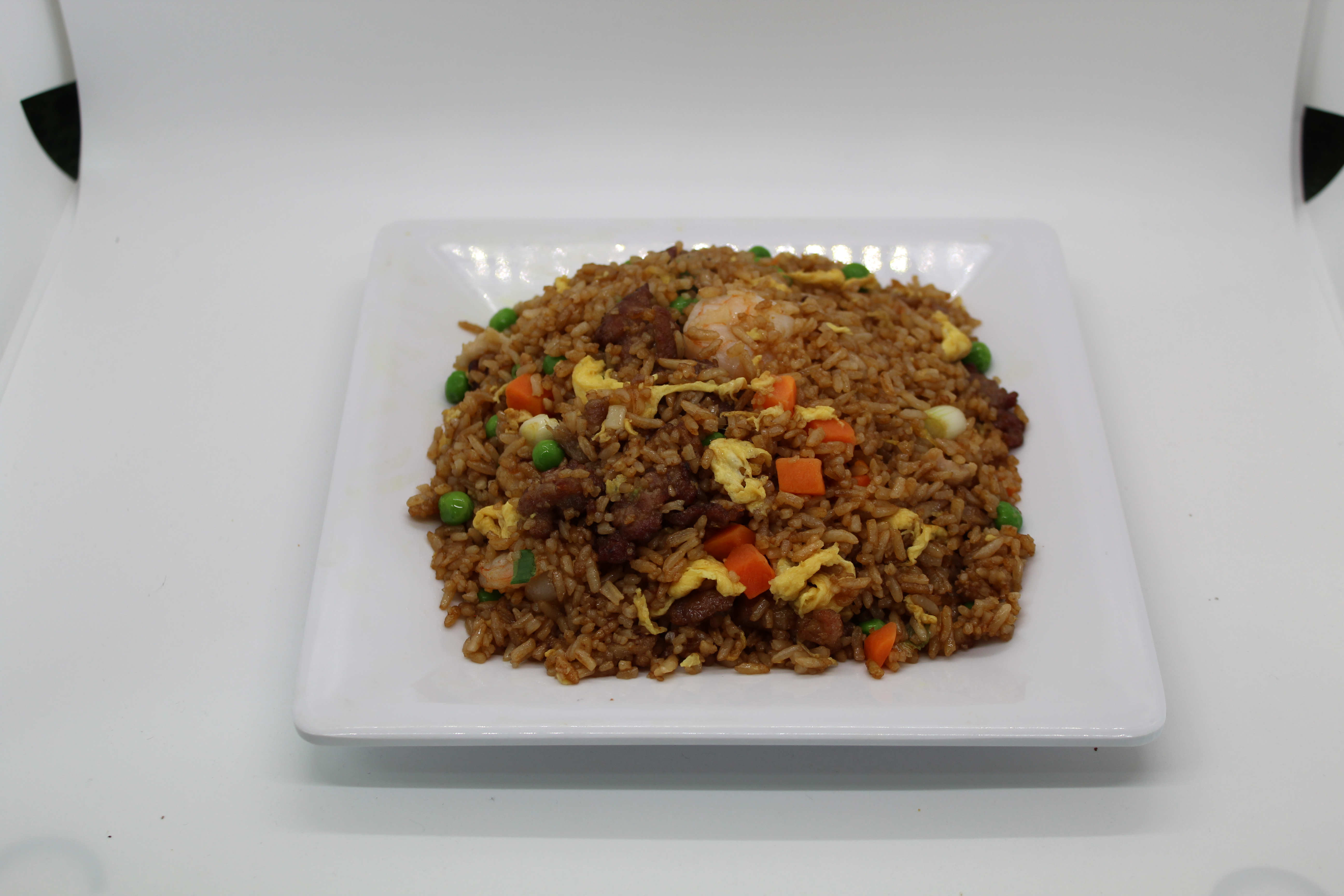 Order Deluxe Combination Fried Rice food online from Fortune Cookie Express store, Arlington on bringmethat.com