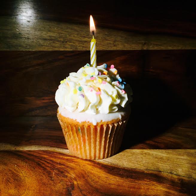 Order Birthday Candle- yellow food online from The Yellow Leaf Cupcake Co store, Seattle on bringmethat.com