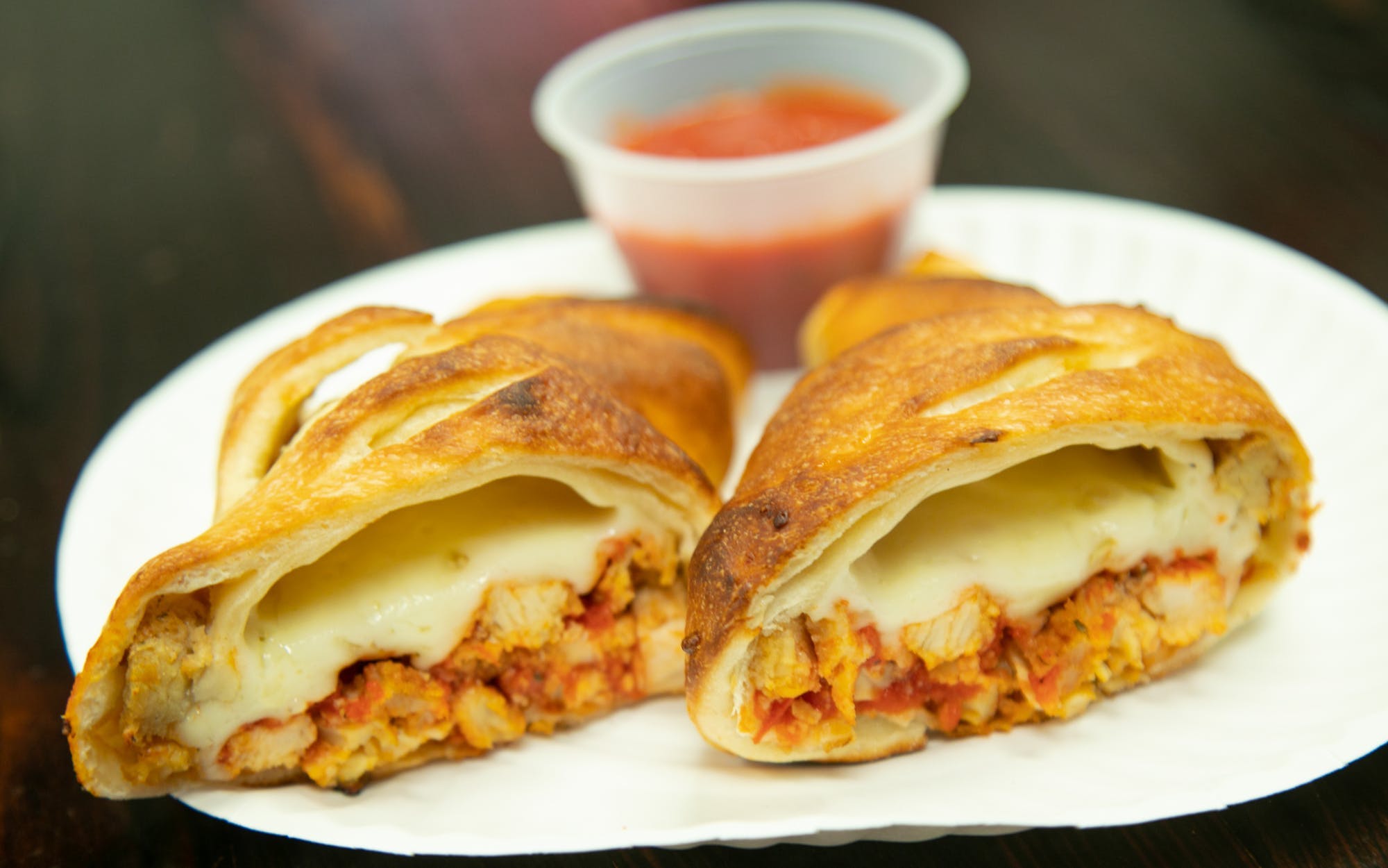 Order Cheese Calzone - Calzone food online from Little Italy Pizza store, New York on bringmethat.com