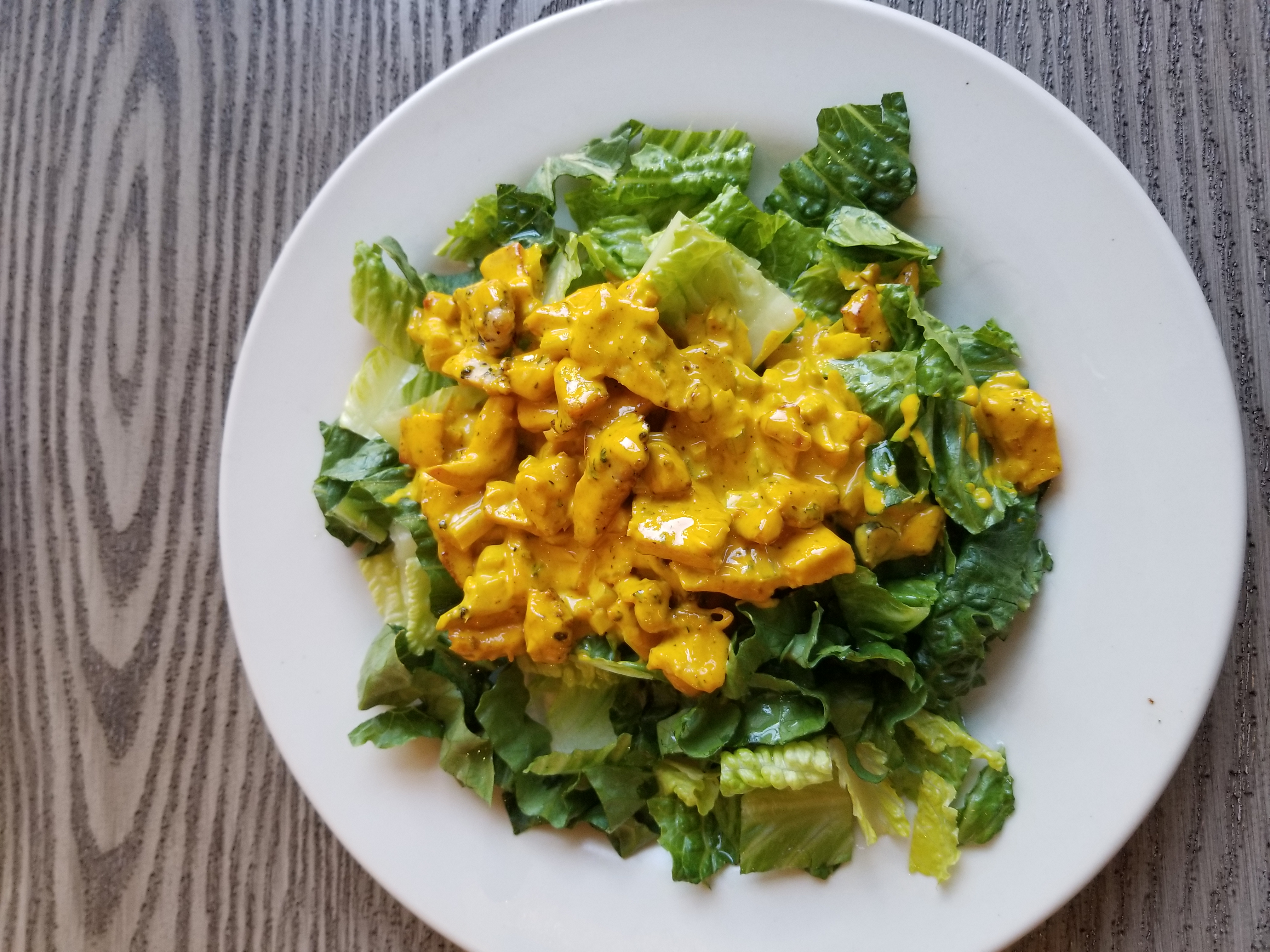 Order Chicken Curry Turmeric Salad food online from Il Cafe Latte 1 store, New York on bringmethat.com