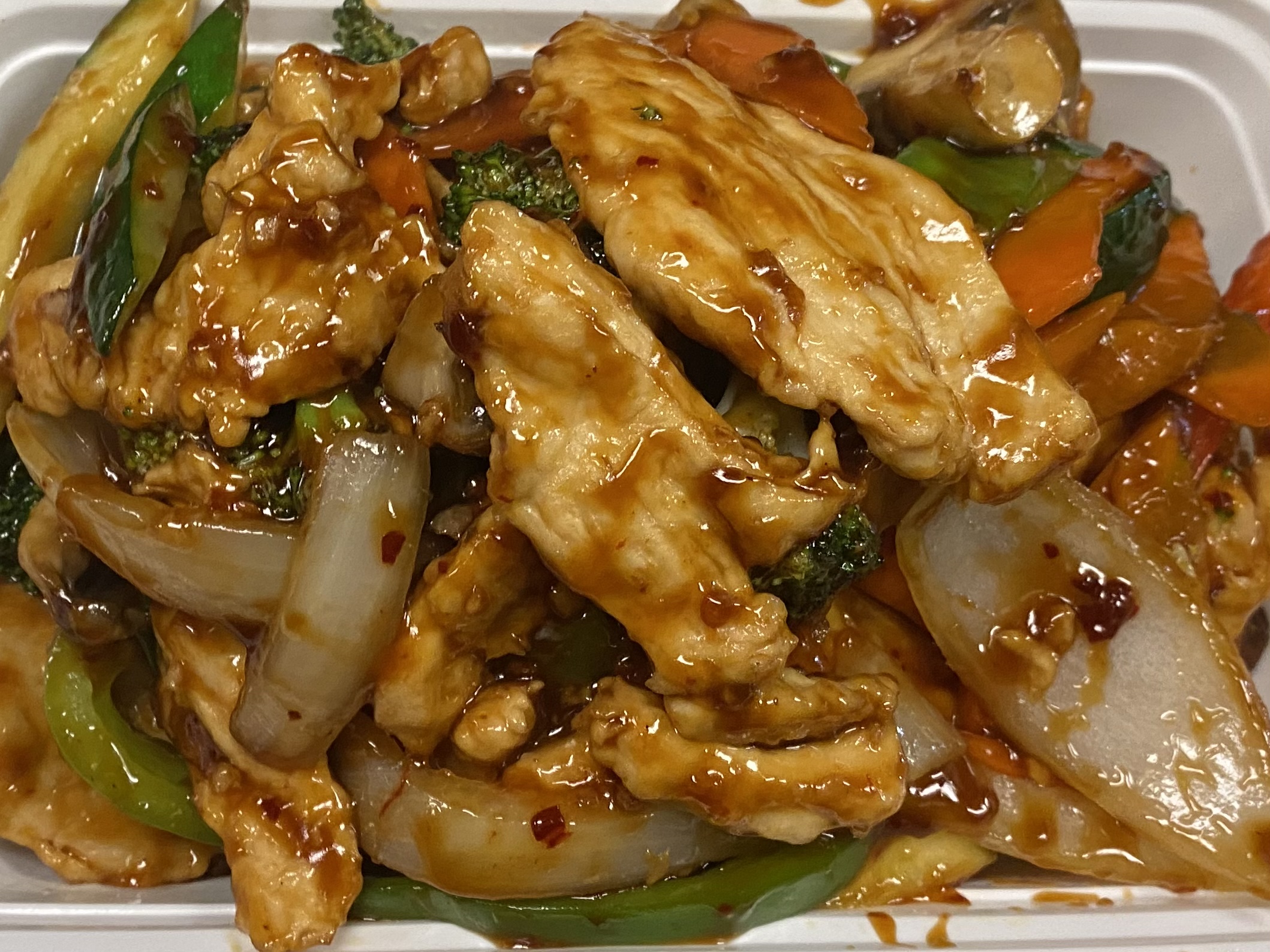 Order Chicken with Garlic Sauce鱼香鸡 food online from Kumo Asian Fusion store, Brick on bringmethat.com