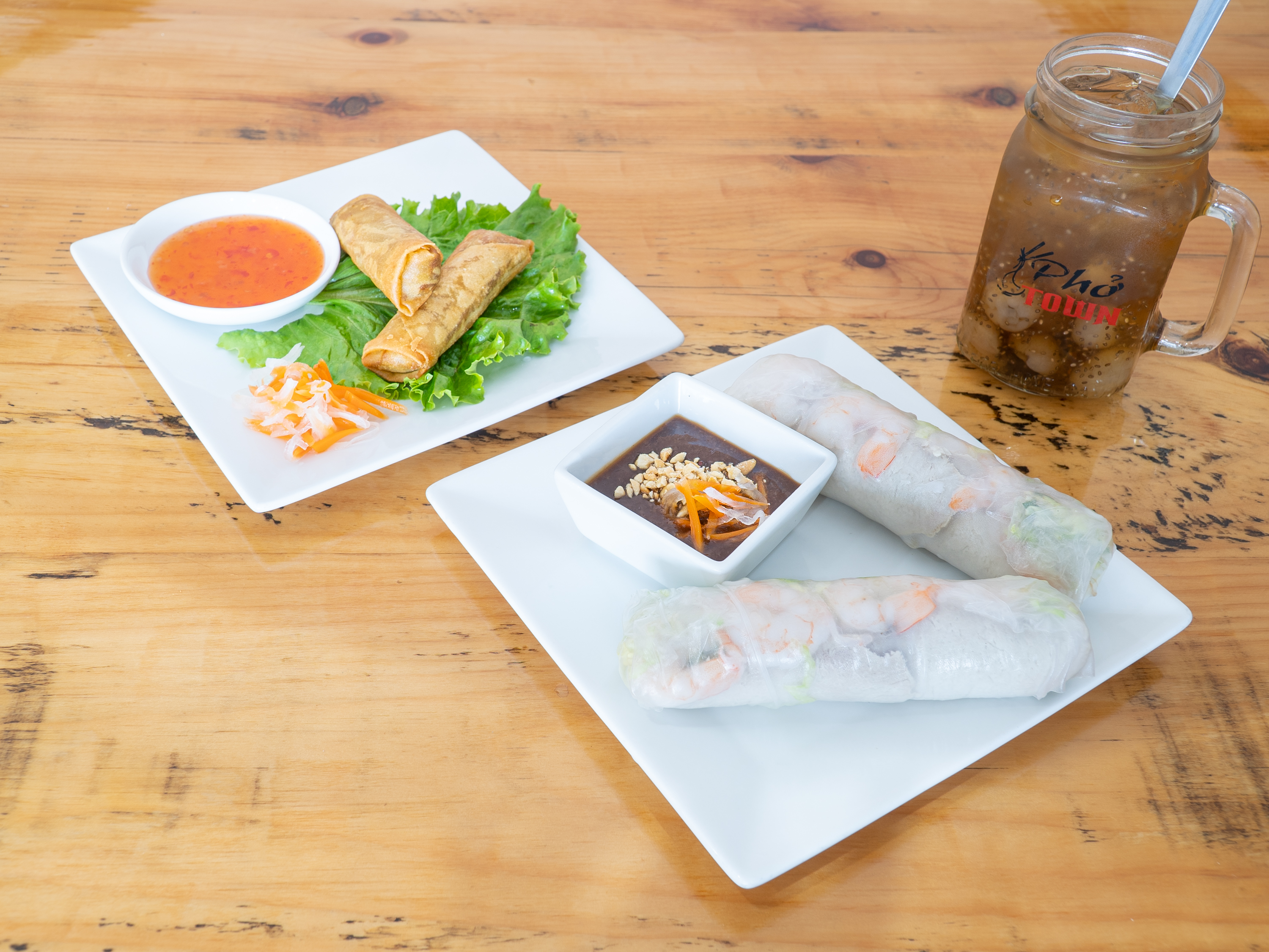 Order Fresh Spring Rolls food online from Pho Town store, McDonough on bringmethat.com