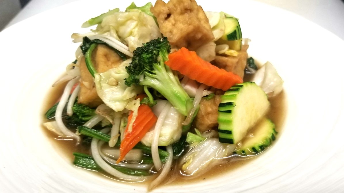 Order Pad Pak Ruam food online from Chai Thai Noodles store, Hayward on bringmethat.com
