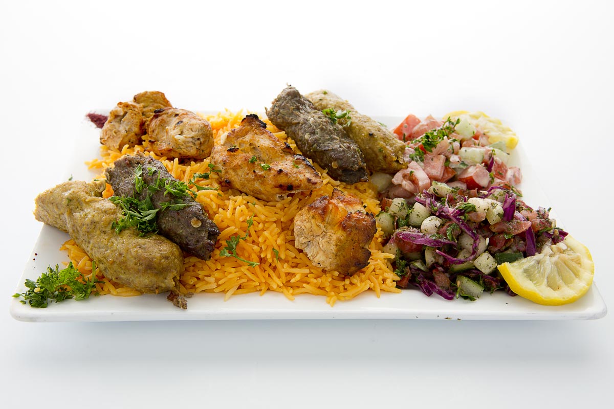 Order Combo Plate Entree #1 food online from Falafel Dream store, Chicago on bringmethat.com