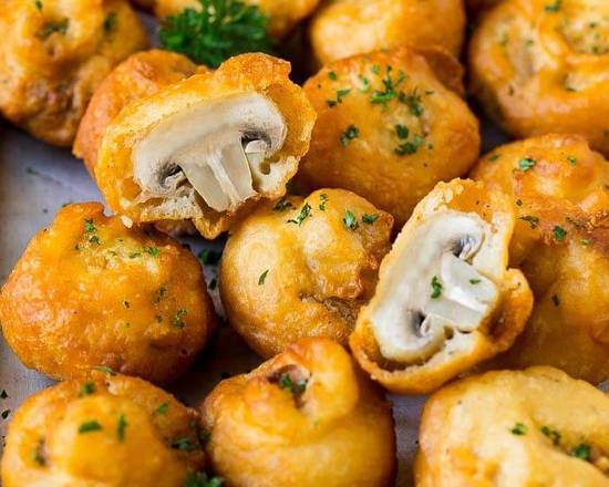 Order Fried Mushrooms  food online from Pizzaholic store, Oklahoma City on bringmethat.com