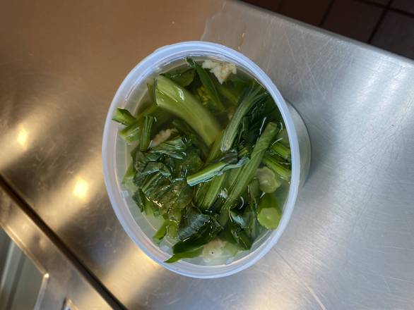 Order Leaf Mustard Soup (Canh Cải Ngọt) food online from Que Huong Fast Food store, San Jose on bringmethat.com