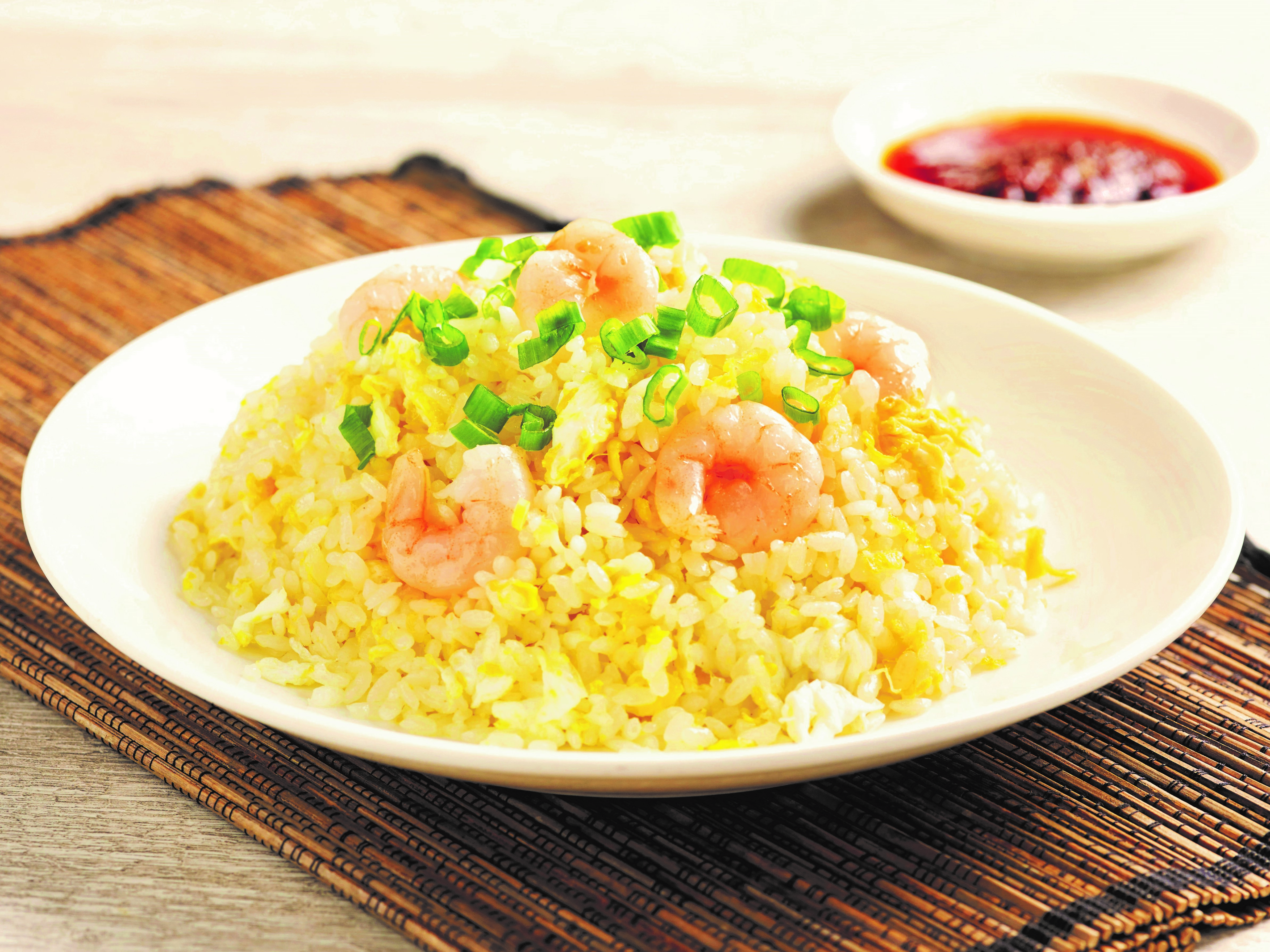 Order F9. Fried Rice with Shrimp  food online from Paradise Dynasty store, Costa Mesa on bringmethat.com