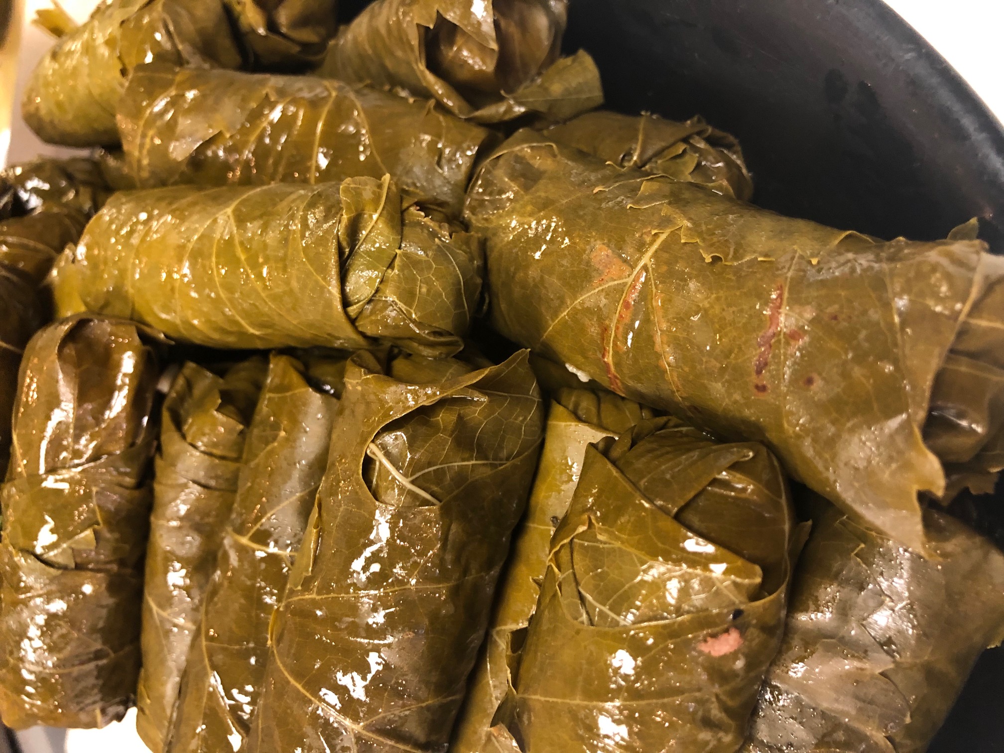 Order Six Pieces Dolmades & Tzatziki food online from Your Greek Cousin store, West Palm Beach on bringmethat.com