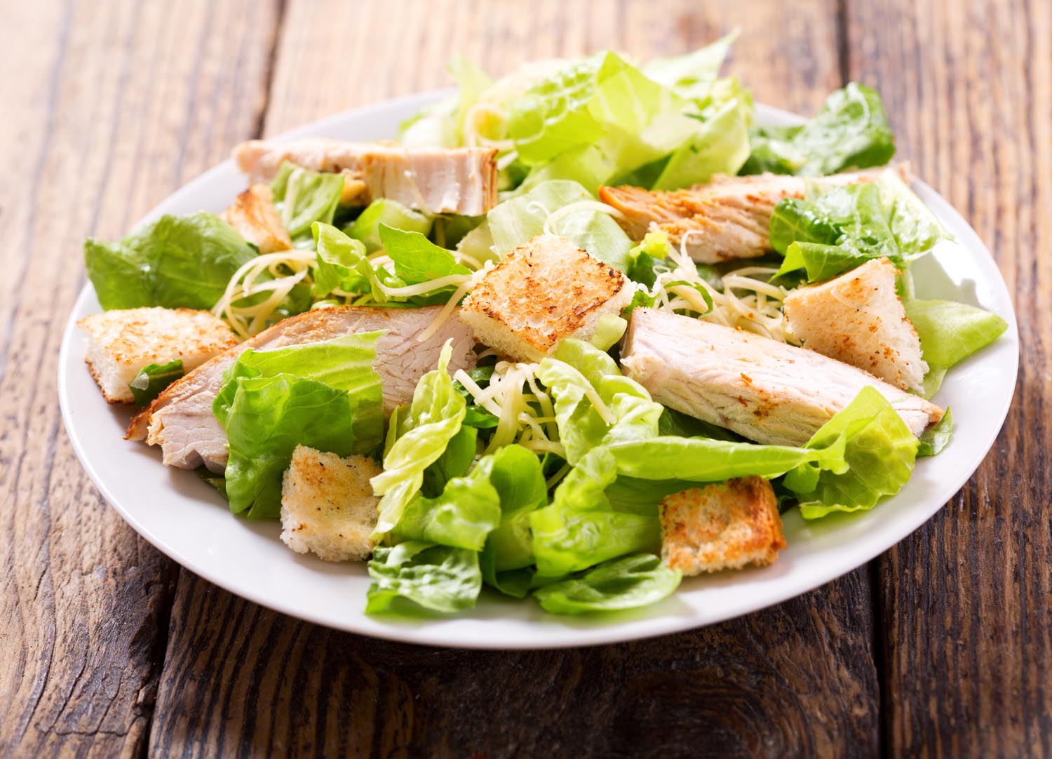 Order Caesar Salad with Chicken food online from Little Georgia store, Reisterstown on bringmethat.com