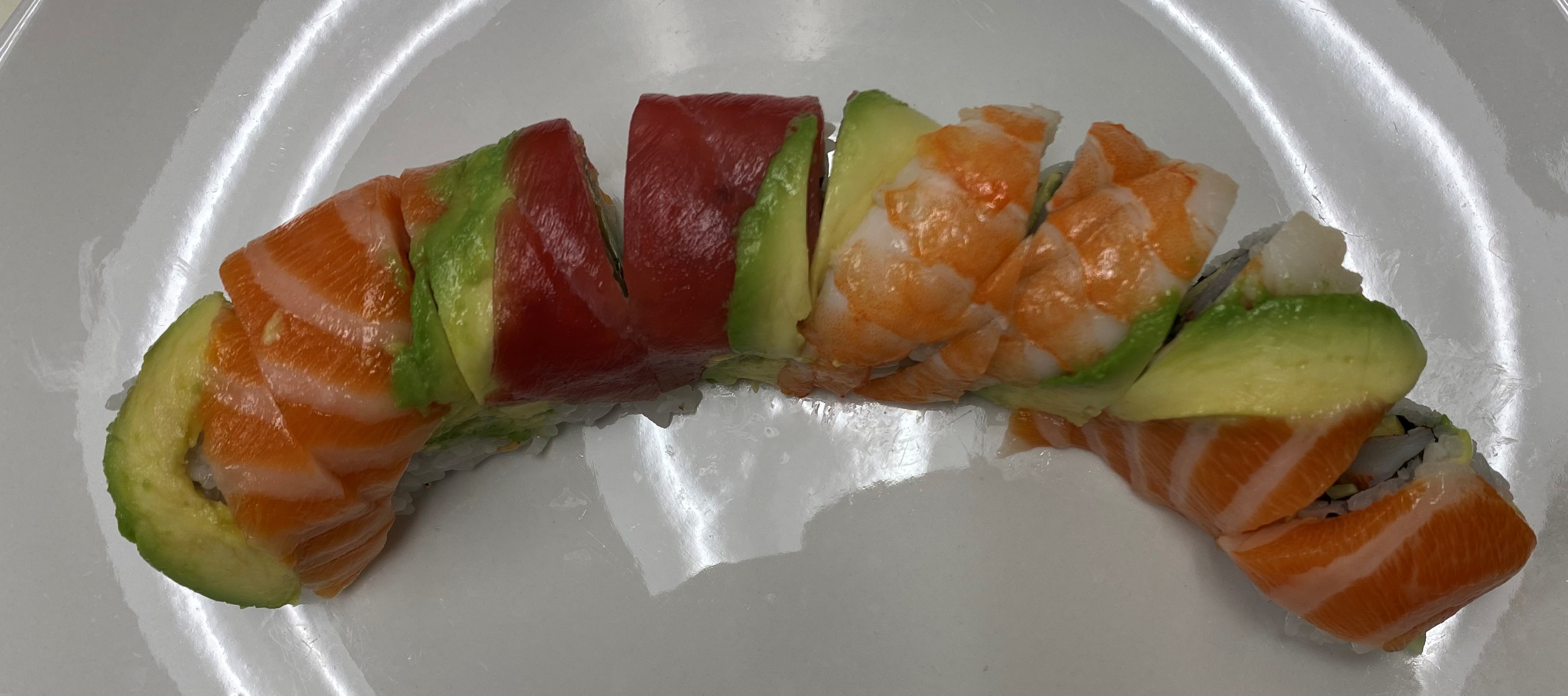 Order CS4. Rainbow Maki food online from Sushi Time store, Boston on bringmethat.com