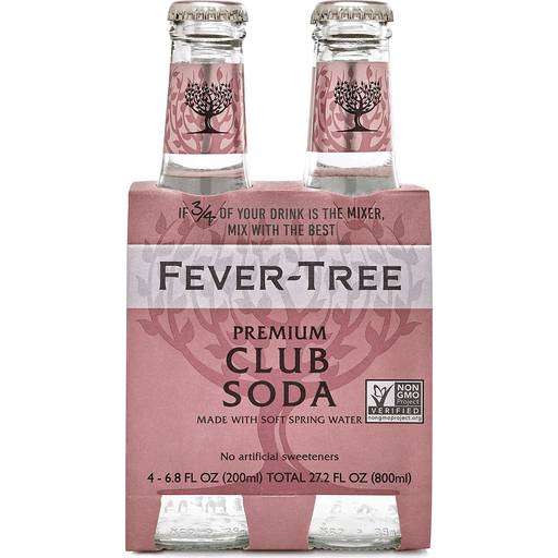 Order Fever-Tree Club Soda (4PK 6.8 OZ) 95437 food online from BevMo! store, Greenbrae on bringmethat.com