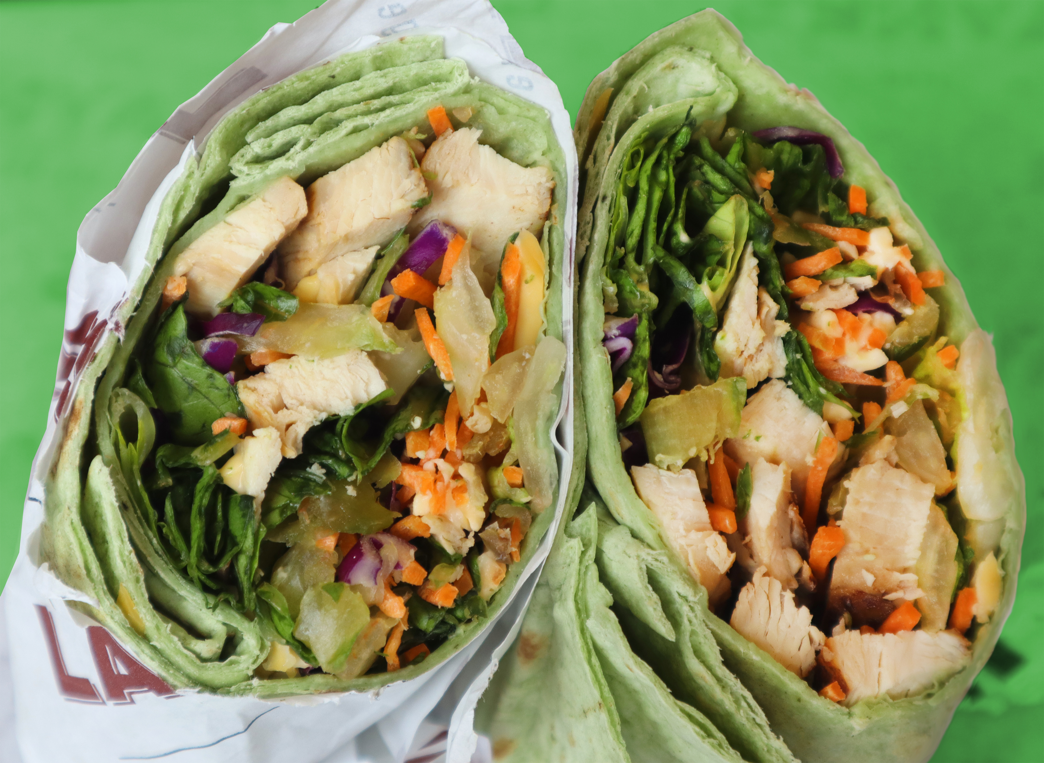 Order Grilled Chicken Wrap food online from Layne Chicken Fingers store, Roanoke on bringmethat.com