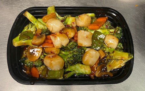 Order 106. Scallop with Garlic Sauce food online from China Star store, Dunbar on bringmethat.com