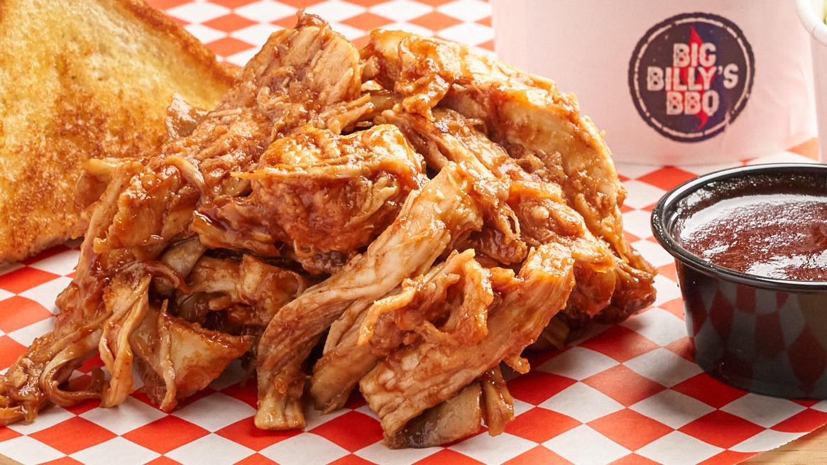 Order Pulled Chicken - One Pound food online from Big Billy's BBQ store, Las Vegas on bringmethat.com