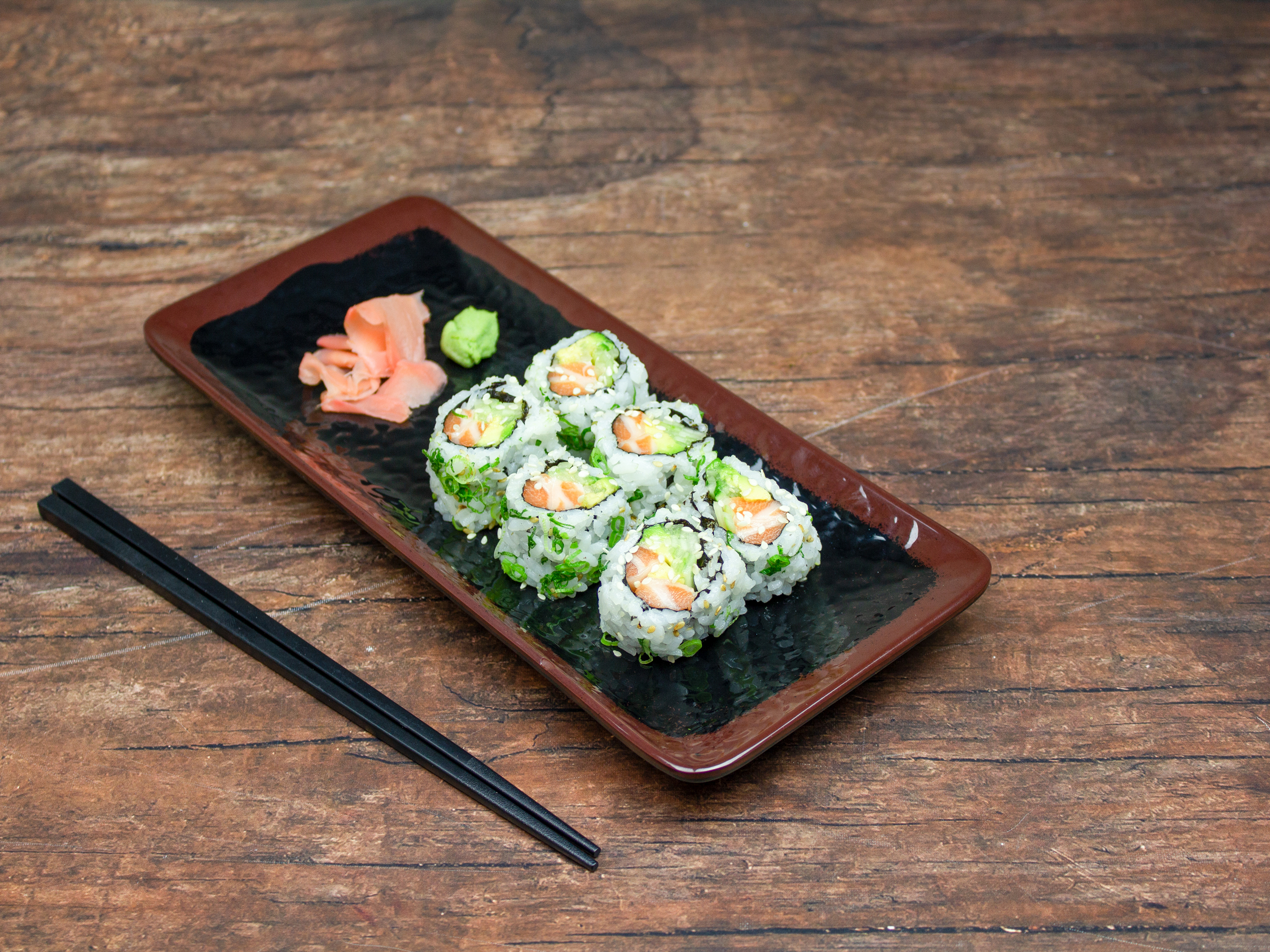 Order Alaskan Maki  food online from Zen Japanese Grill & Sushi Bar store, Boston on bringmethat.com