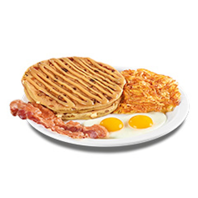 Order So Pumped-Kin Pancake Breakfast food online from Denny store, Las Vegas on bringmethat.com