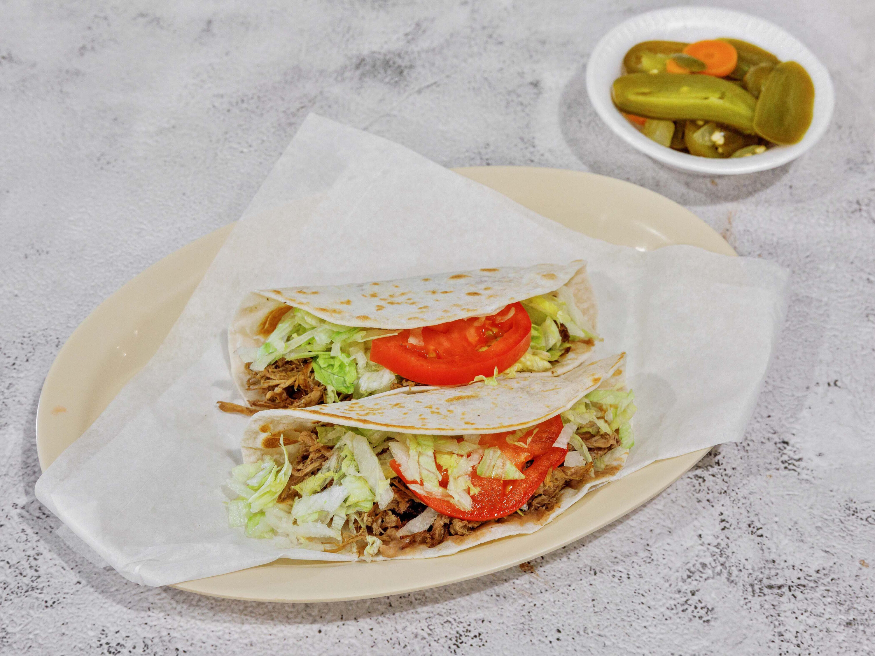 Order Taco de Ternera food online from La Unica - Shiloh store, Laredo on bringmethat.com