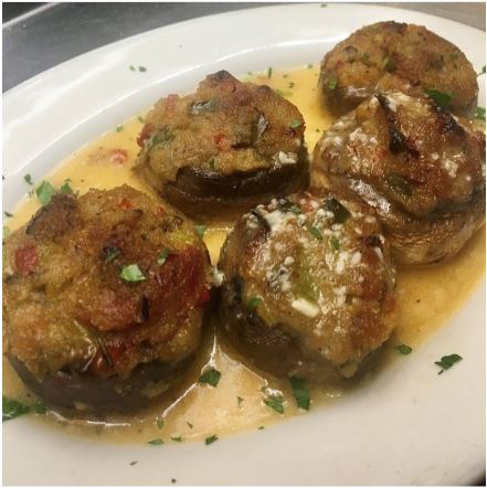 Order Stuffed Mushrooms food online from Calabria Pizza store, Oradell on bringmethat.com