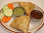 Order 4. Samosas food online from Himalayan Restaurant store, Big Bear Lake on bringmethat.com