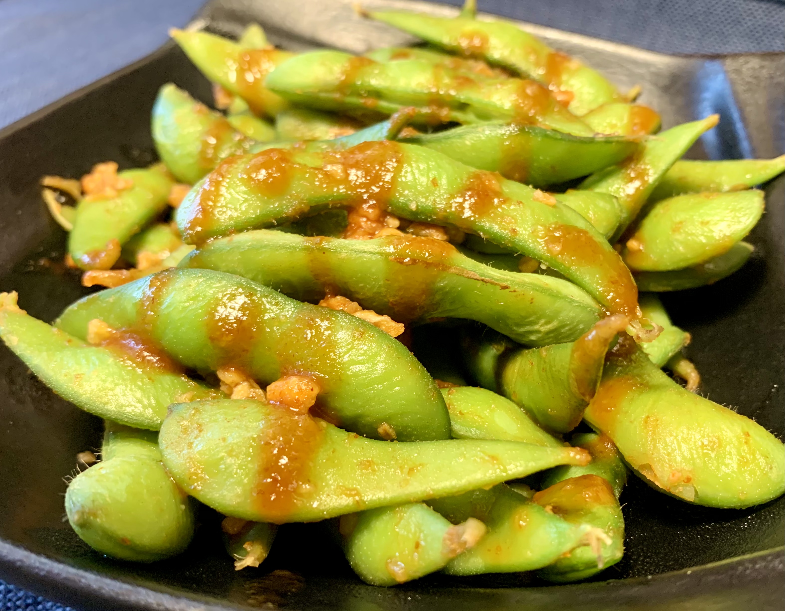 Order Spicy Edamame  food online from Hinodeya Campbell town store, Campbell on bringmethat.com