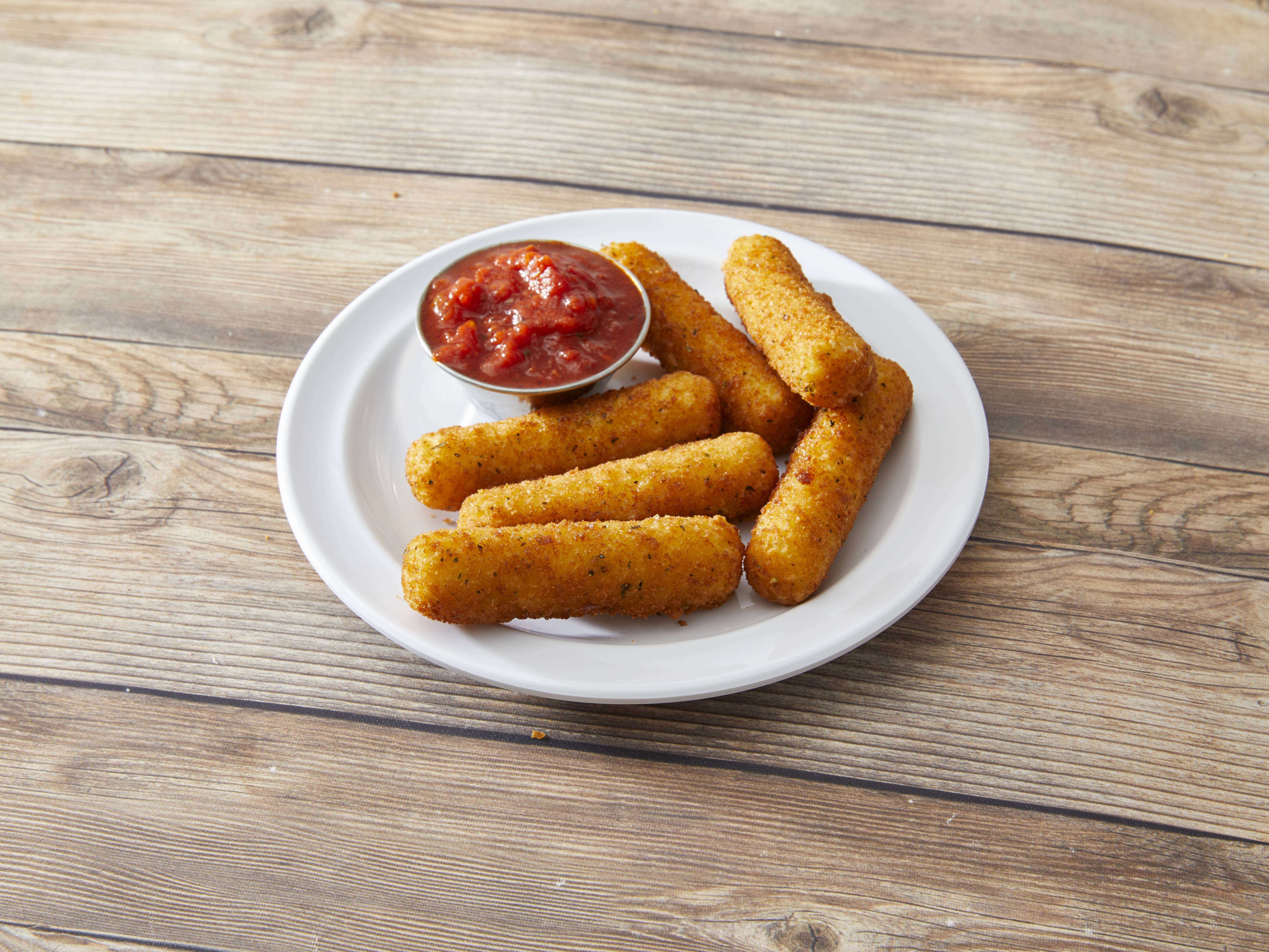 Order Mozzarella Sticks food online from The Art Of Pizza store, Chicago on bringmethat.com