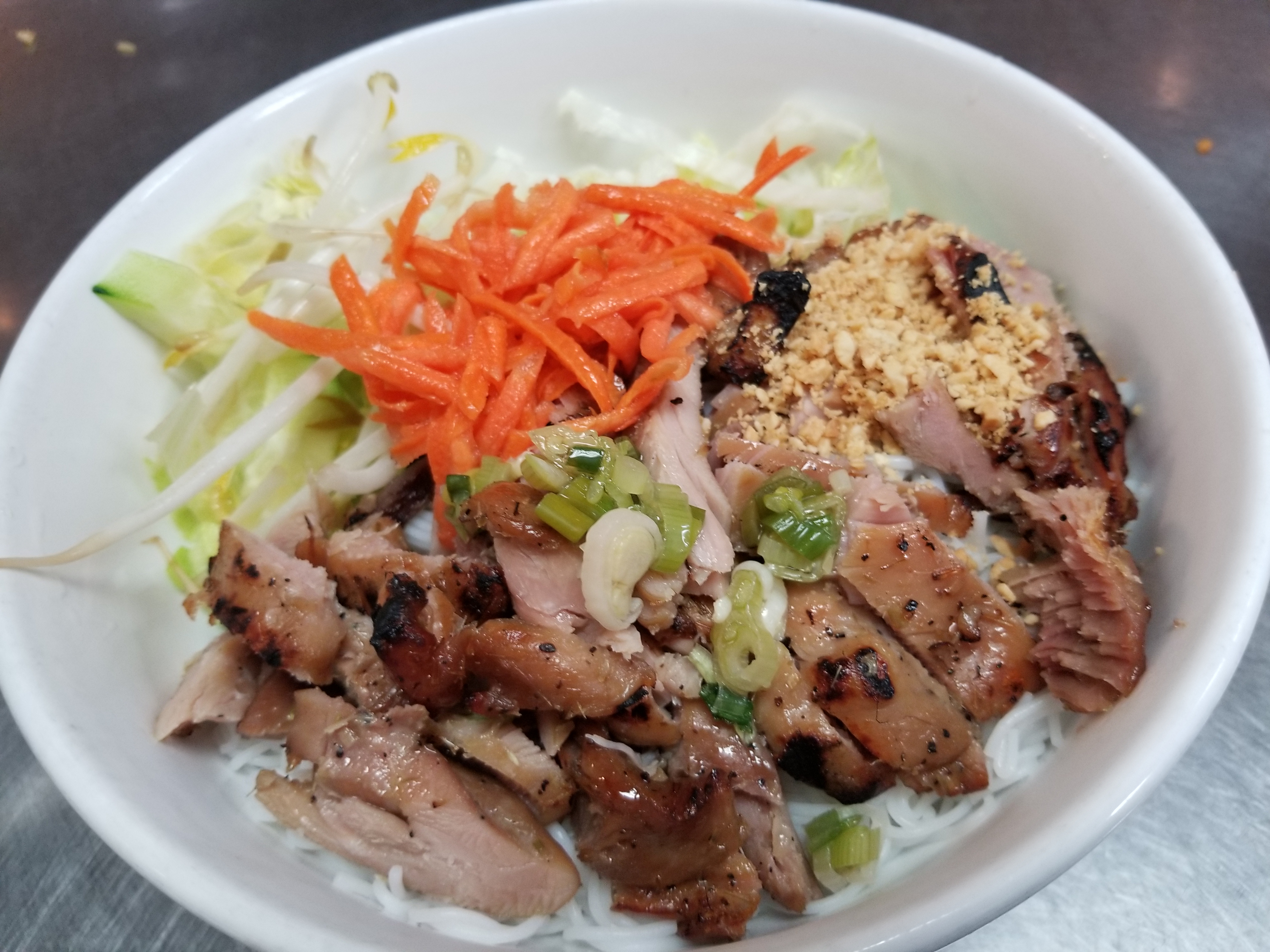 Order 36. Grilled Chicken Vermicelli food online from Cyclo Restaurant store, Austin on bringmethat.com