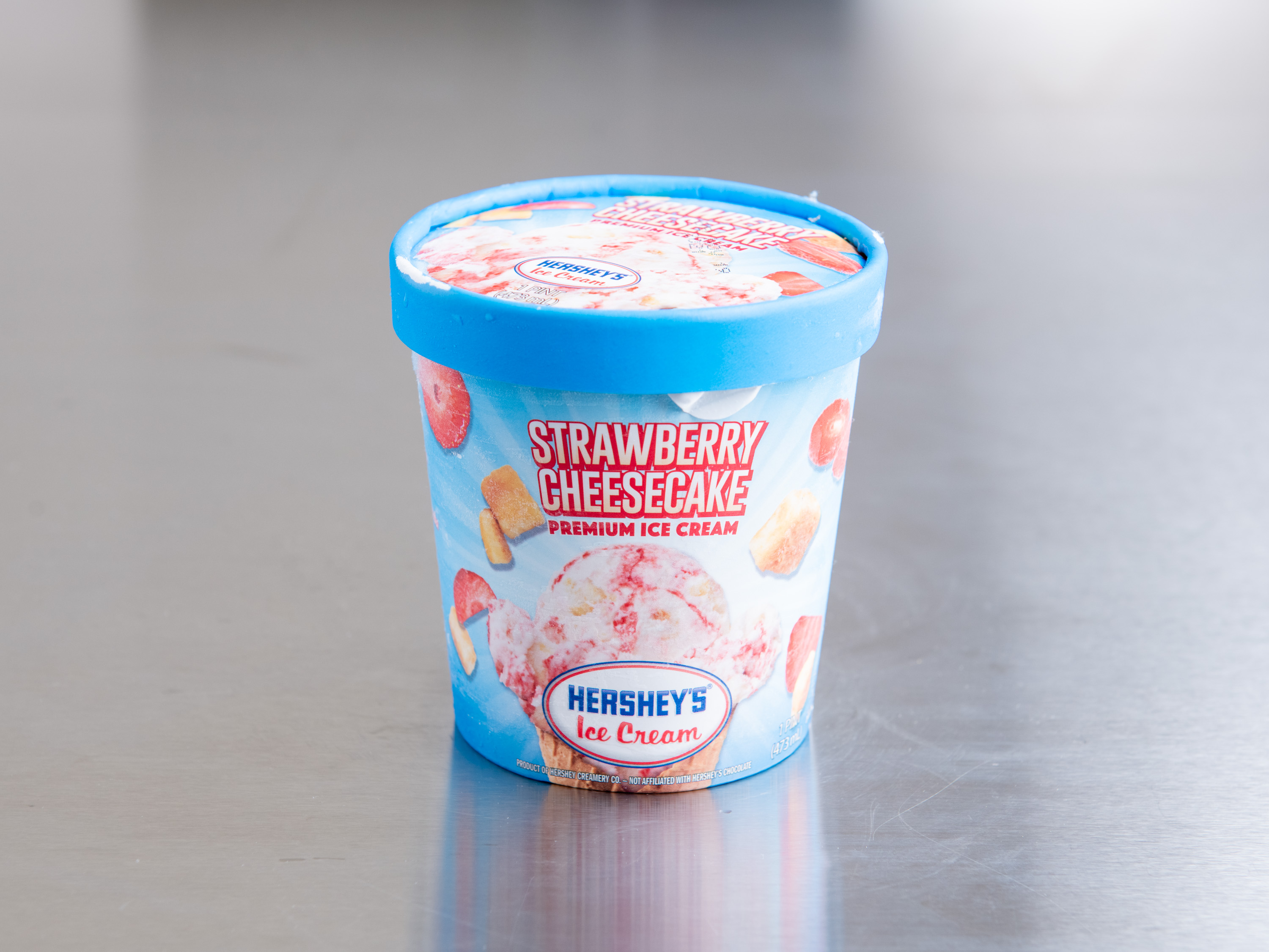 Order Hershey’s Strawberry Cheesecake Pint food online from Southern Ice Cream Corp store, Stafford on bringmethat.com