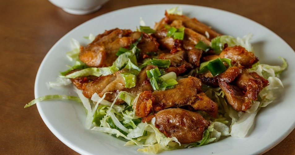 Order E9. Grilled Chicken food online from Pho Hoang store, Houston on bringmethat.com