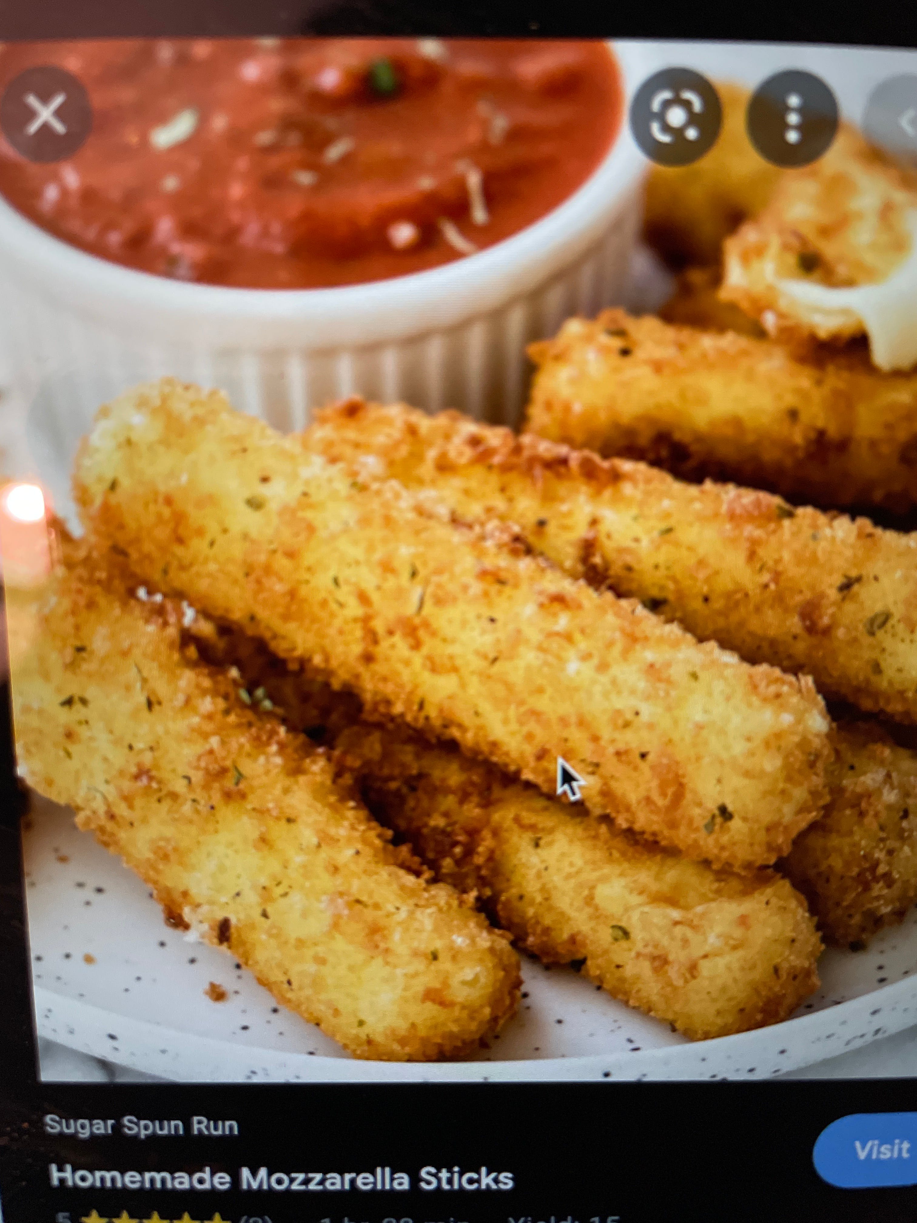 Order Mozzarella Sticks - 6 Pieces food online from Paramount Pizza Slices store, Holyoke on bringmethat.com
