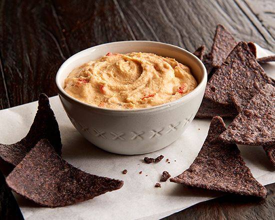 Order Blue Corn Chips & Red Pepper Hummus  food online from Jason Deli store, Chandler on bringmethat.com