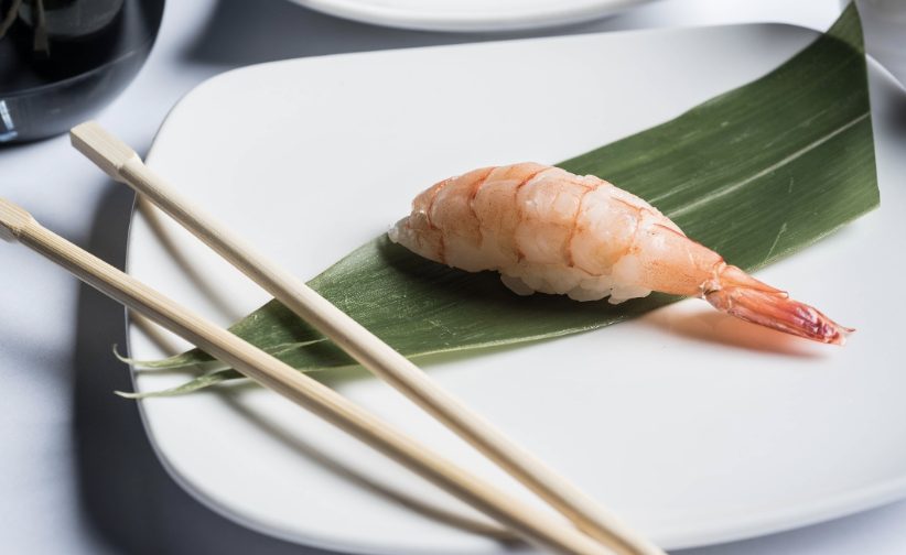 Order Shrimp Nigiri  food online from Ichiban Golden Dragon store, South Bend on bringmethat.com