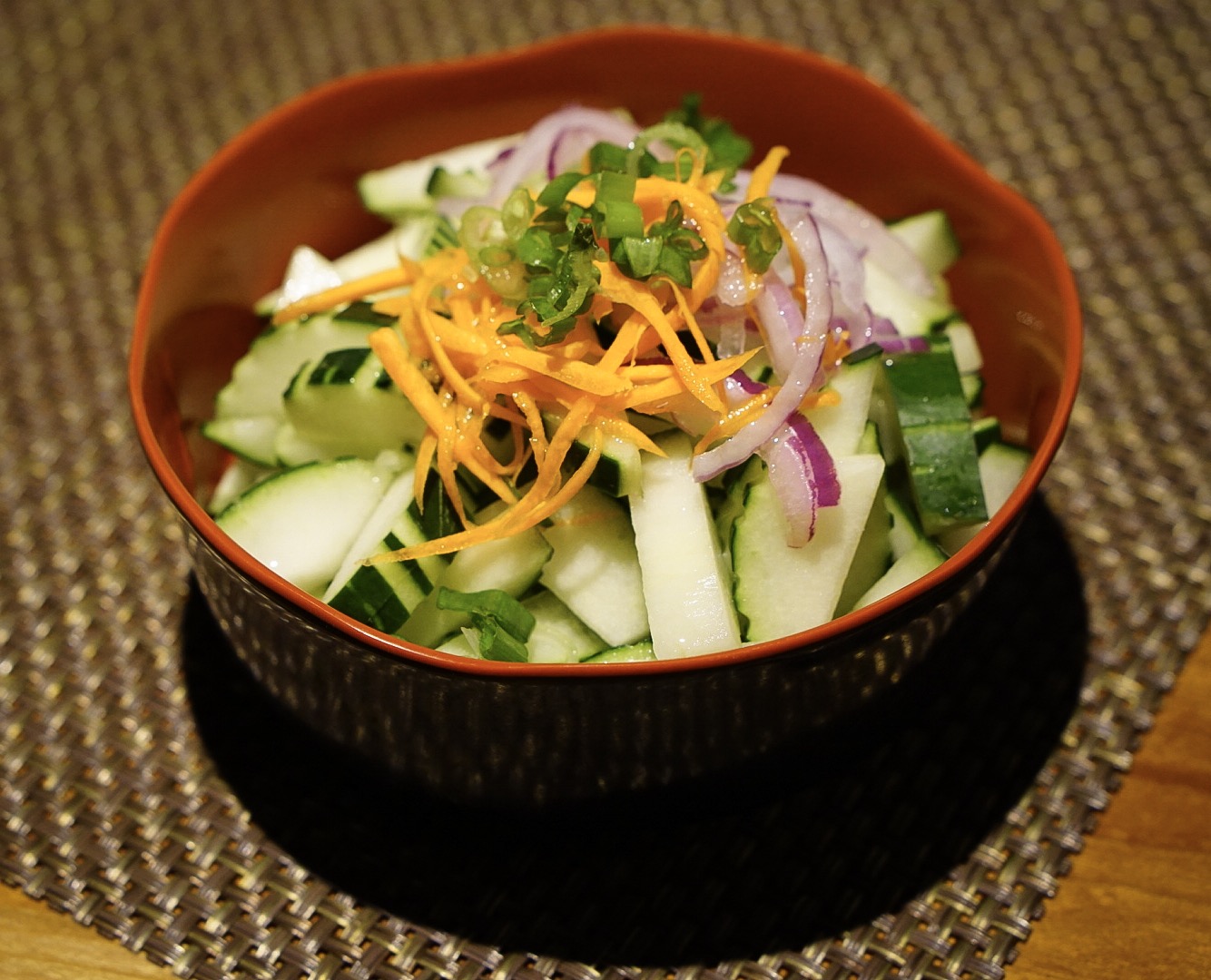 Order Cucumber Salad food online from Hot Woks Cool Sushi On Adams store, Chicago on bringmethat.com
