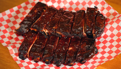 Order Full Rack BBQ Ribs food online from Andrew Bbq Express store, Tempe on bringmethat.com