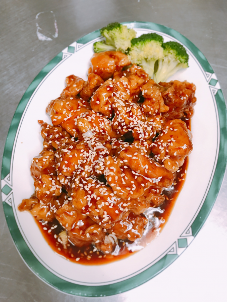 Order C20. Sesame Chicken food online from China Dragon store, Pflugerville on bringmethat.com