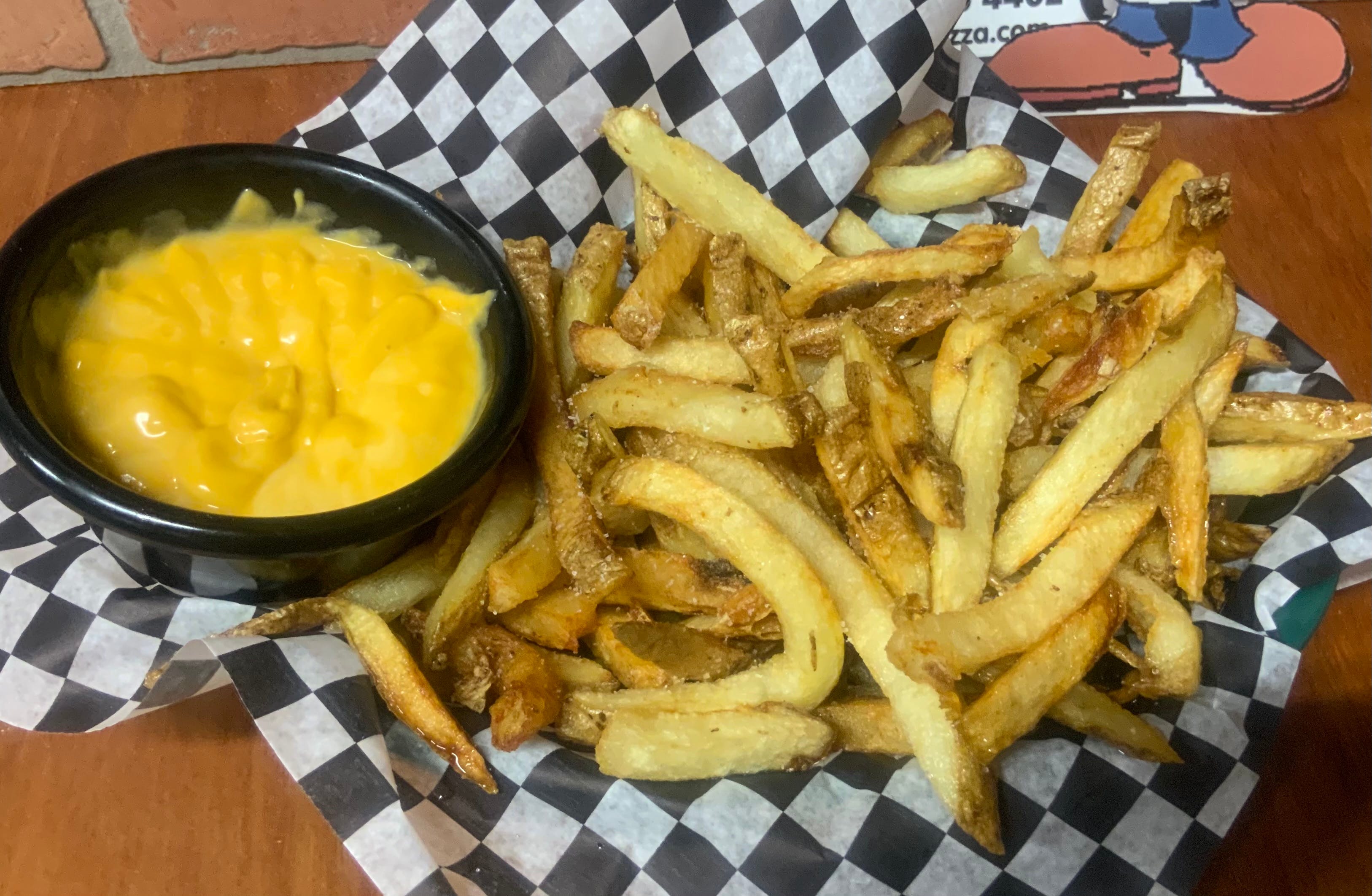 Order Cheese Fries - Side food online from Whatinthe Sam Hills Brick Oven Pizza store, Wilkes-Barre on bringmethat.com