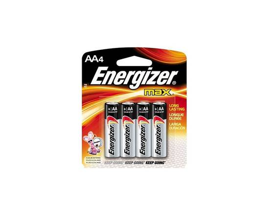 Order Energizer AA 4 Pack food online from Chevron Extramile store, Granada Hills on bringmethat.com