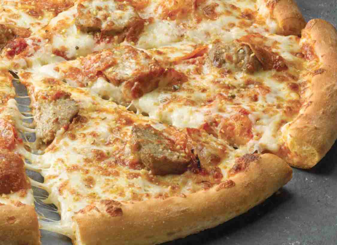 Order Meatball Pepperoni Pizza food online from Papa Johns Pizza store, Willoughby on bringmethat.com