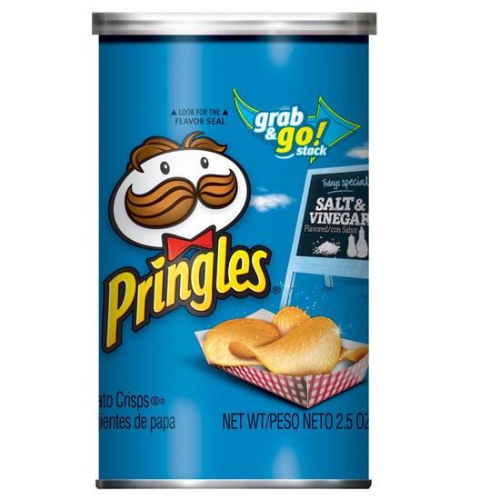 Order Pringles Grab n Go Lg Salt Vinegar food online from Pepack Sunoco store, Peapack on bringmethat.com