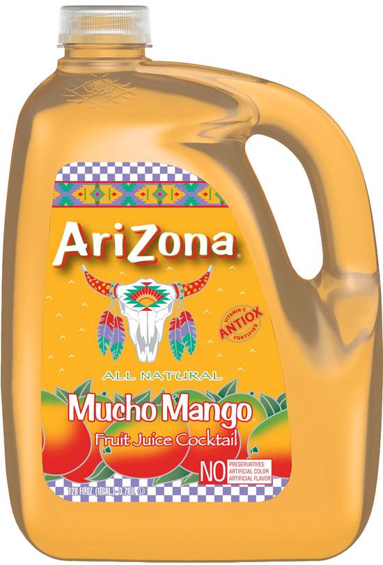 Order Arizona Mucho Mango Fruit Juice, 128 OZ food online from Cvs store, SANTA PAULA on bringmethat.com
