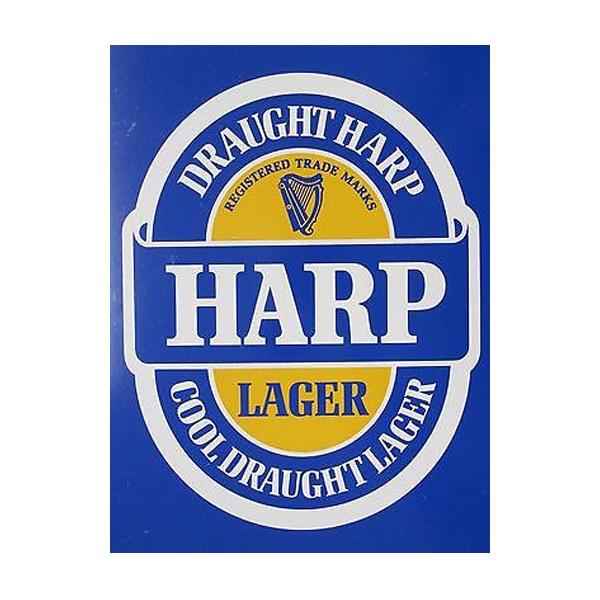Order Harp Lager  24 x 12 fl oz.  food online from Barmy Wines & Liquors store, Washington on bringmethat.com