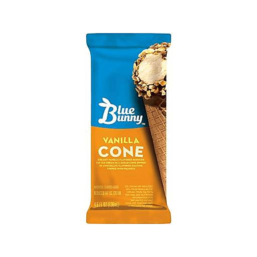 Order Blue Bunny Load'd Cones Brownie Bomb  (4.6 OZ) 40550 food online from BevMo! store, Greenbrae on bringmethat.com