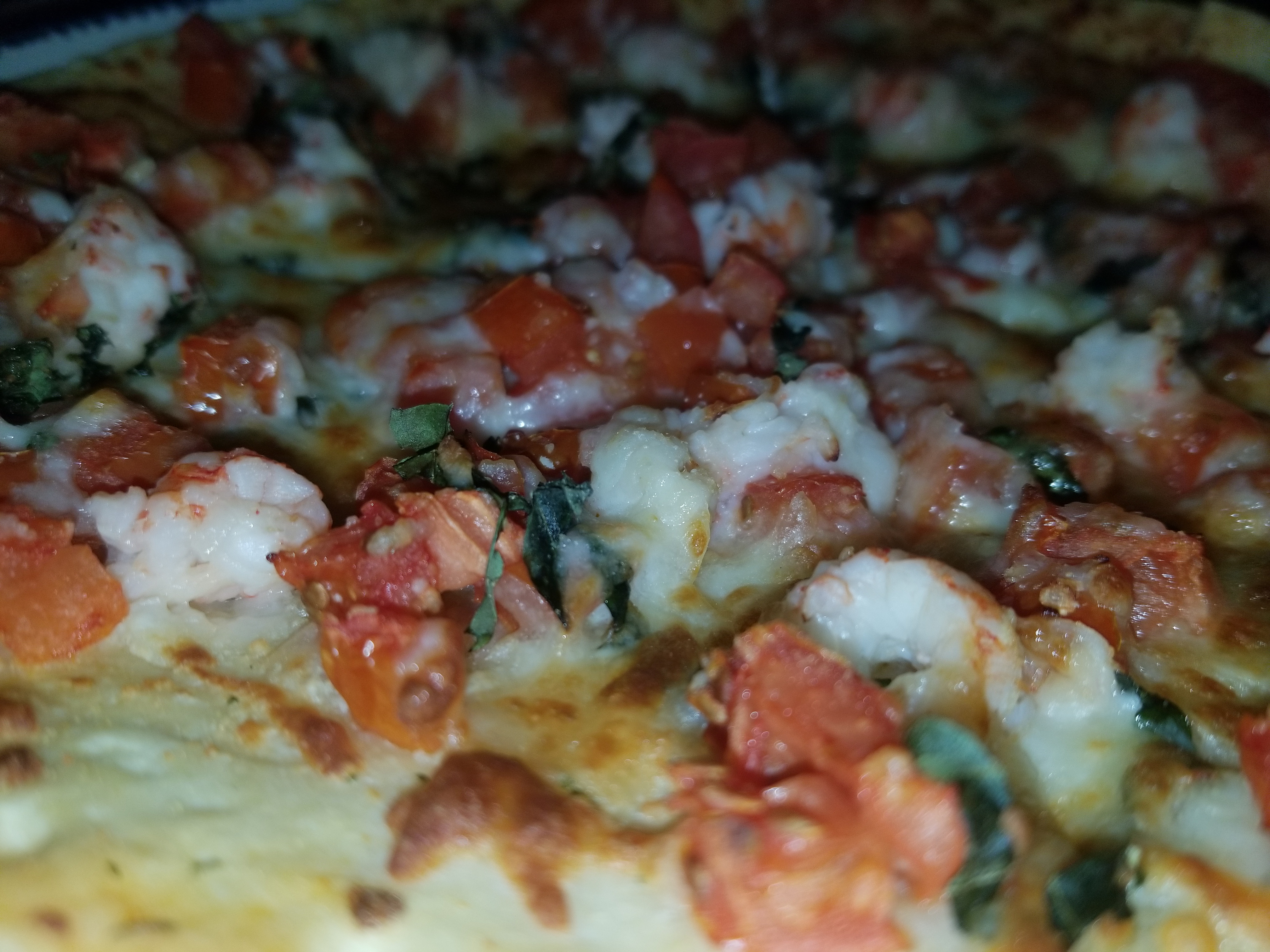 Order LOBSTER PIZZA PIE (PERSONAL 12" SIZE) food online from My Family Pizza store, Staten Island on bringmethat.com